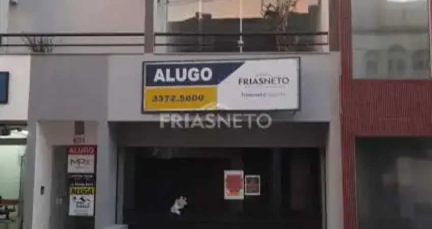 Imóvel comercial disponível para locação no centro de Piracicaba