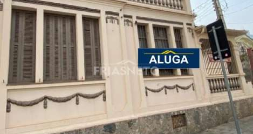 Casa para Locação com Vocação Comercial no bairro Centro em Piracicaba