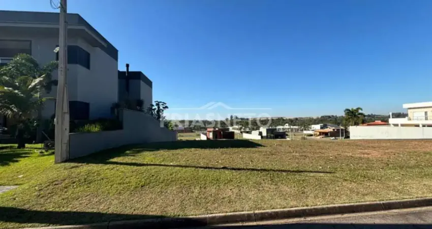 Terreno em condomínio fechado à venda no Terras de Piracicaba, Piracicaba
