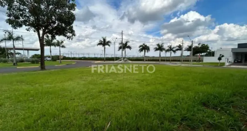 Terreno de esquina à venda no condomínio park unimep taquaral