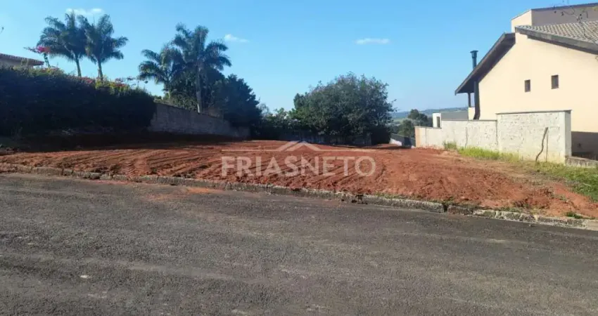 Terreno em condomínio fechado à venda no Recanto dos Pássaros, Piracicaba 