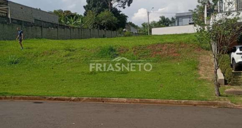 Terreno em condomínio fechado à venda no Loteamento Santa Rosa, Piracicaba 