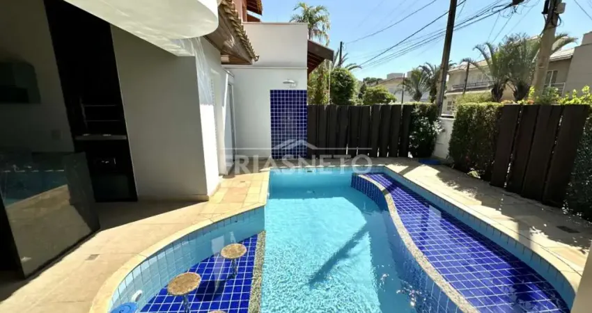 Casa a venda no condominio - Terras de Piracicaba III - conforto e privacidade em condomínio de alto padrão