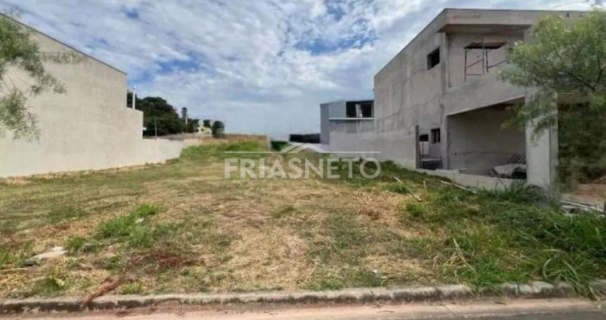 Terreno em condomínio fechado à venda no Jardim São Francisco, Piracicaba 