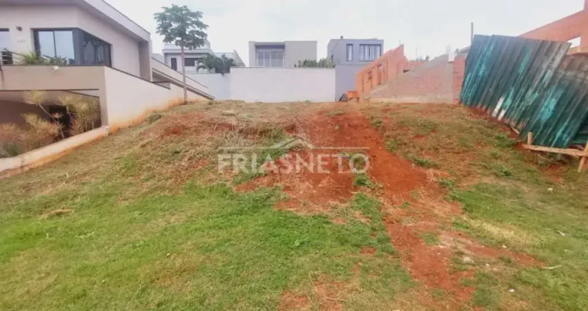 Terreno em condomínio fechado à venda no Santa Rosa Ipês, Piracicaba 