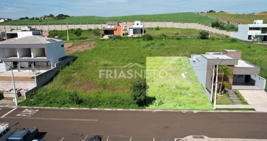 Terreno em condomínio fechado à venda no Ondas, Piracicaba 