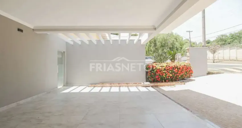Belissima casa do Condomínio Terras de Piracicaba II com três dormitórios e suite