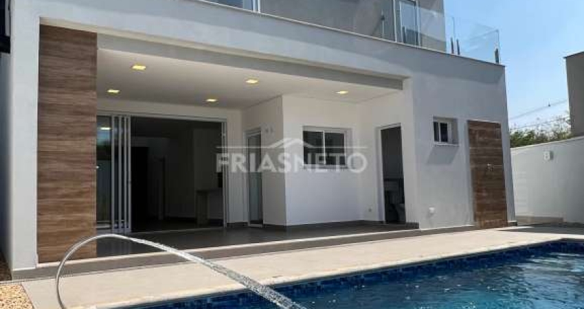 Casa nova para comprar com 3 suítes no Cond. Villa Bela Vista.