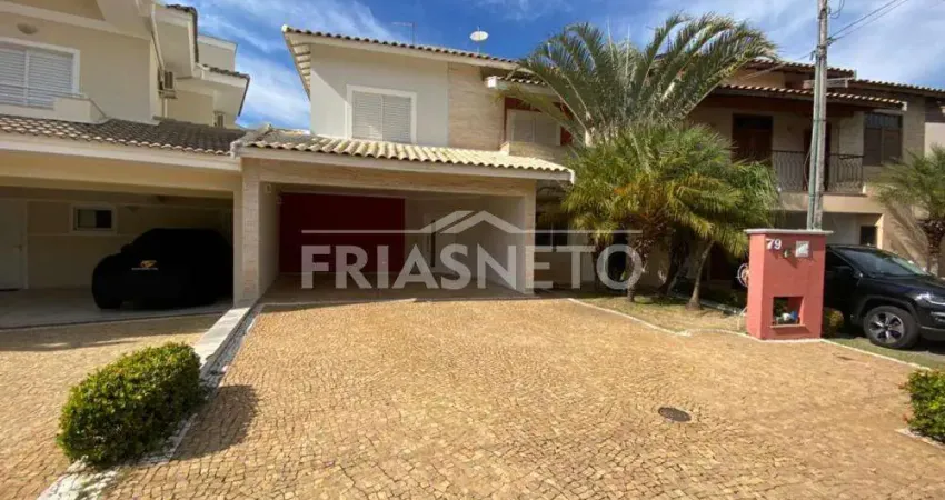 Casa para comprar no cond. Terras de Piracicaba com 04 Dormitórios.
