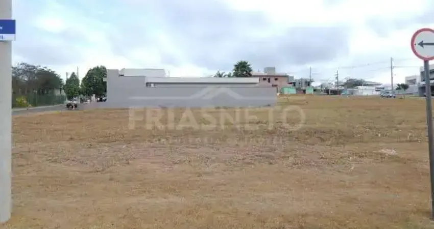Terreno em condomínio fechado à venda no Ondas, Piracicaba