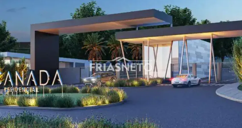 Terreno em condomínio fechado à venda no Ondas, Piracicaba 