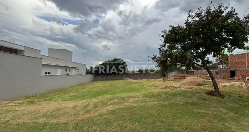 Terreno em condomínio fechado à venda no Monte Alegre, Piracicaba 