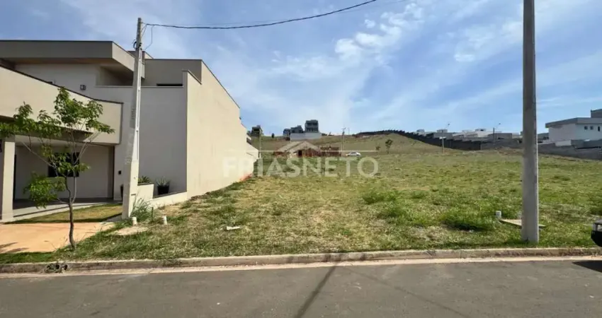 Terreno em condomínio fechado à venda no Jardim São Francisco, Piracicaba 
