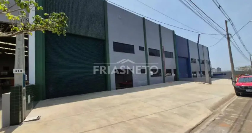 Galpão para locação em condomínio industrial em santa barbara d`oeste/sp