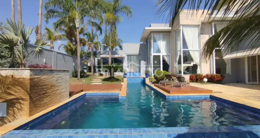 Casa com piscina, sauna, alto padrão no colinas de piracicaba. alugar.