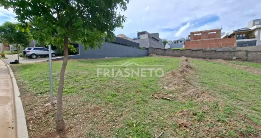 Terreno em condomínio fechado à venda no Bongue, Piracicaba 