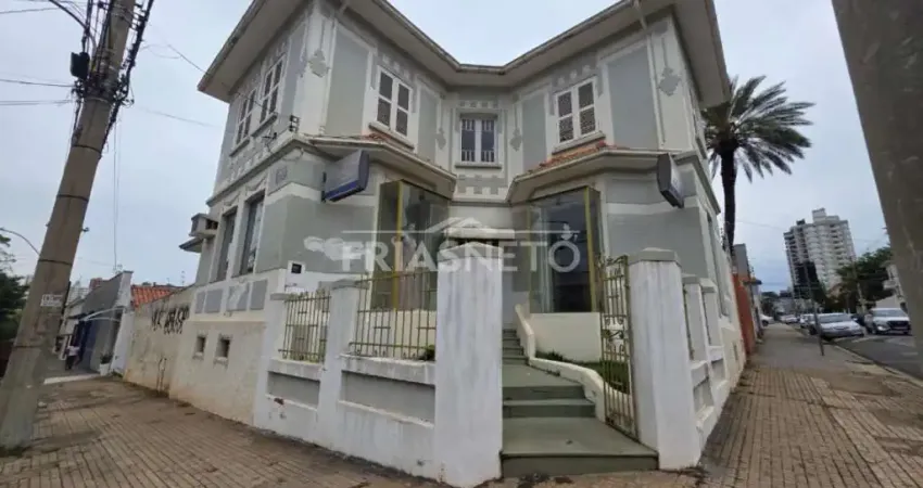 Imóvel comercial de esquina para alugar na rua governador pedro de toledo - piracicaba/sp