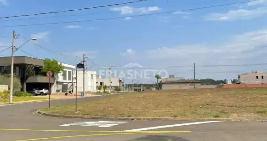 Lote de esquina sensacional a venda no residencial terras de artemis.
