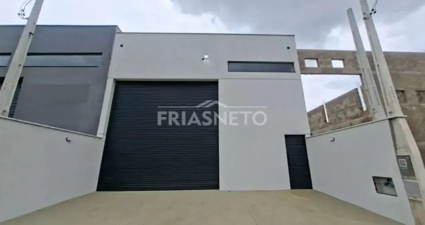Galpão para alugar em piracicaba com escritório, primeira locação.