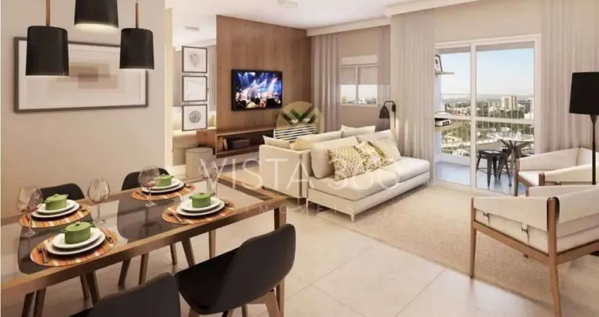 APARTAMENTO NOVO COM 3 DORMITÓRIOS, SUÍTE, LAZER e 2 VAGAS À VENDA NO MORUMBI EM PAULÍNIA/SP