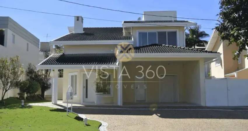 CASA COM 4 SUÍTES PARA LOCAÇÃO NO LOTEAMENTO ALPHAVILLE - CAMPINAS/SP