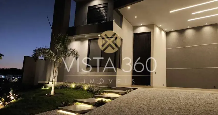 Linda casa à venda no condomínio canterville residence em valinhos/sp