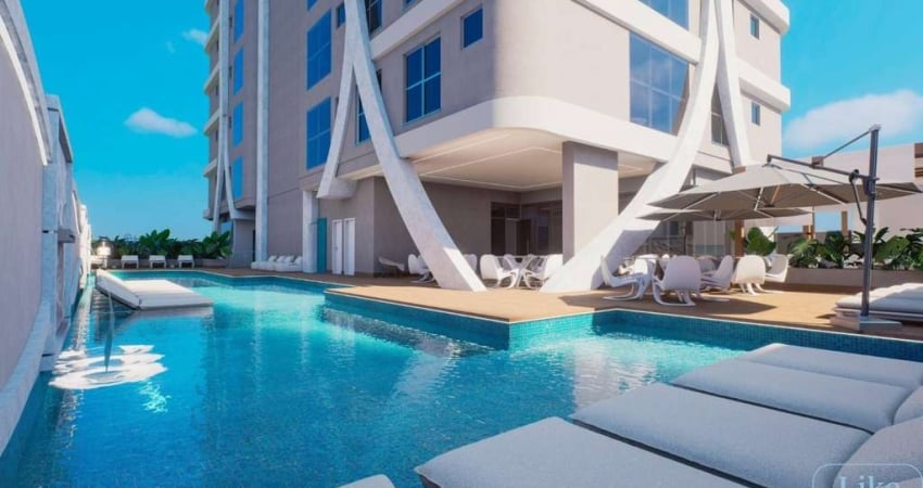 Flat para vender com 1 quarto no bairro Balneário Perequê em Porto Belo