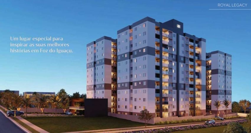 Apartamento para Venda em Foz do Iguaçu, Vila Yolanda, 1 dormitório, 1 suíte, 1 banheiro, 1 vaga