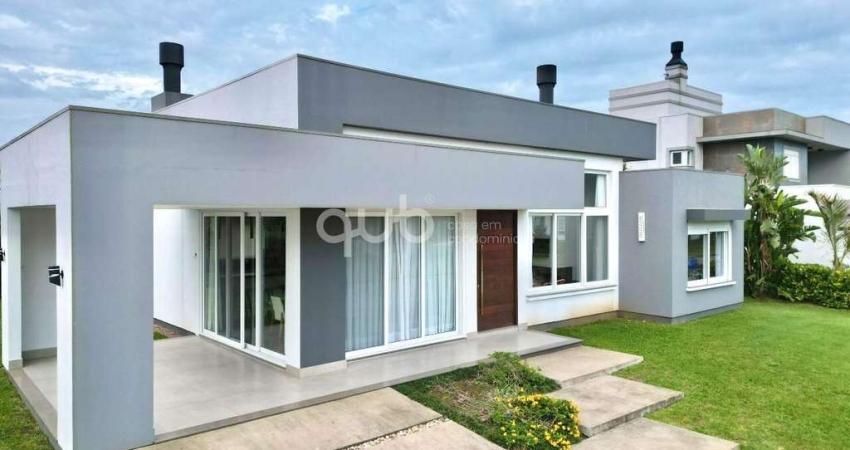 Casa à venda, 4 quartos, 4 suítes, 2 vagas, Condomínio Lagoa do Passo - Osório/RS