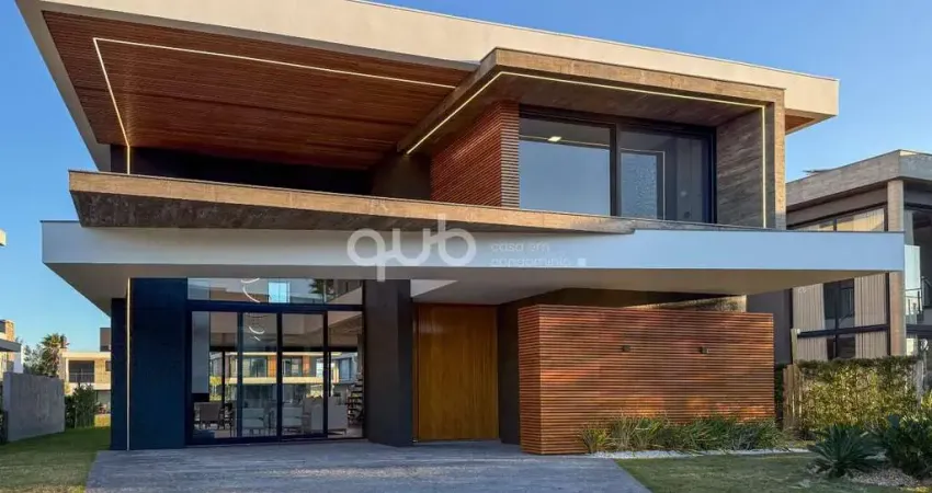 Sobrado à venda, 5 quartos, 5 suítes, 2 vagas, Condomínio Celebration - Xangri-Lá/RS