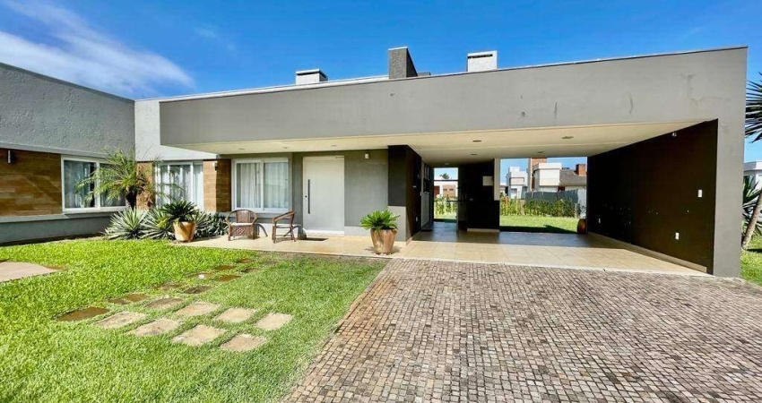 Casa à venda, 3 quartos, 3 suítes, 2 vagas, Condomínio Lagoa do Passo - Osório/RS