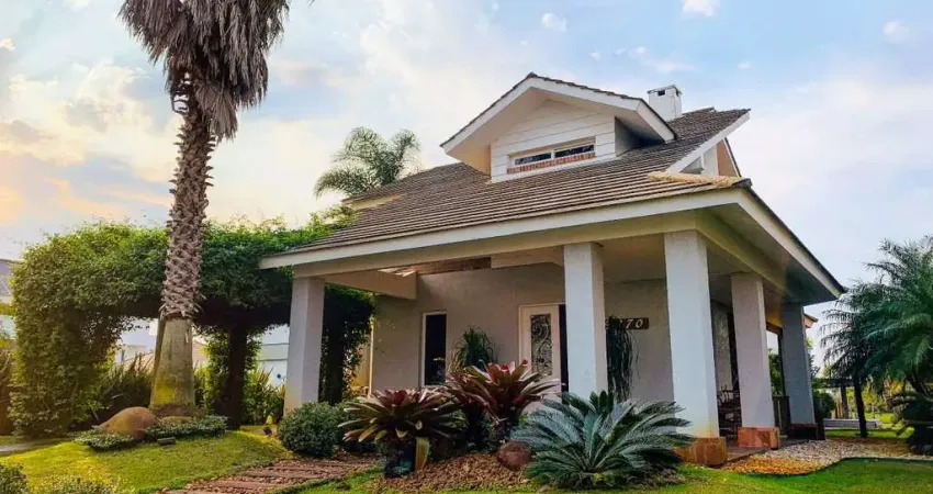 Sobrado à venda, 4 quartos, 4 suítes, 2 vagas, Condomínio Quintas do Lago - Xangri-Lá/RS