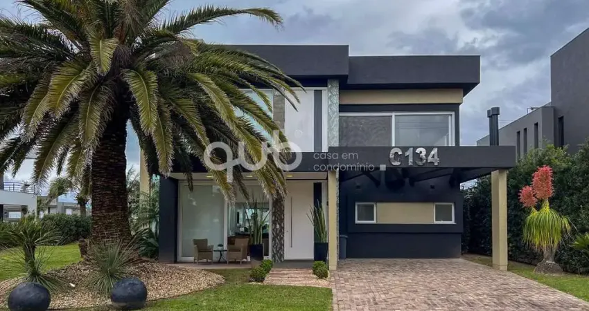 Sobrado à venda, 4 quartos, 4 suítes, 2 vagas, Condomínio Enseada Lagos de Xangri-Lá - Xangri-Lá/RS