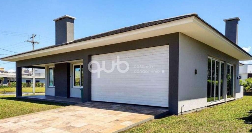 Casa à venda, 4 quartos, 1 suíte, 2 vagas, Condomínio Lagoa do Passo - Osório/RS