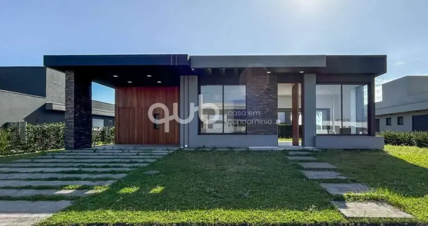 Casa à venda, 4 quartos, 4 suítes, 2 vagas, Condomínio Lagoa do Passo - Osório/RS
