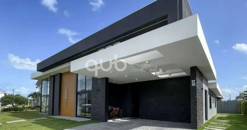 Casa à venda, 4 quartos, 4 suítes, 2 vagas, Condomínio Lagoa do Passo - Osório/RS