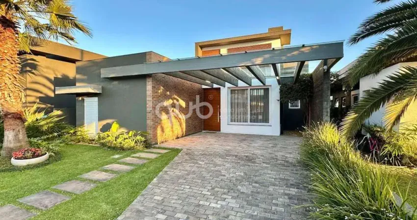 Casa à venda, 4 quartos, sendo 2 suítes e 2 americanas, 2 vagas, Capão Ilhas Resort - Capão da Canoa/RS