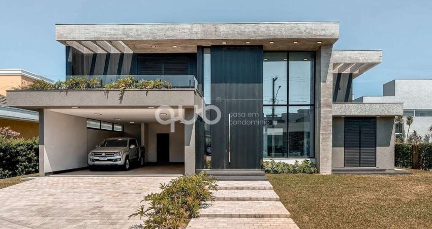 Sobrado à venda, 4 quartos, 4 suítes, 2 vagas, Condomínio Lagoa do Passo - Osório/RS