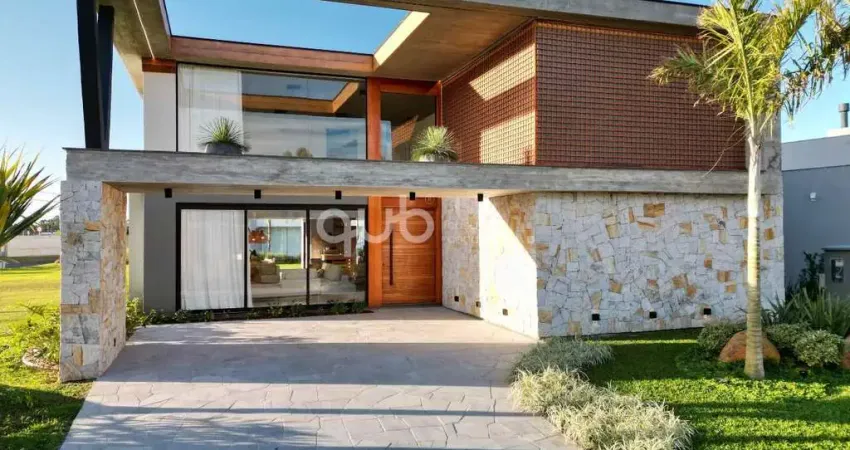 Sobrado à venda, 5 quartos, 5 suítes, 4 vagas, Condomínio Enseada Lagos de Xangri-Lá - Xangri-Lá/RS