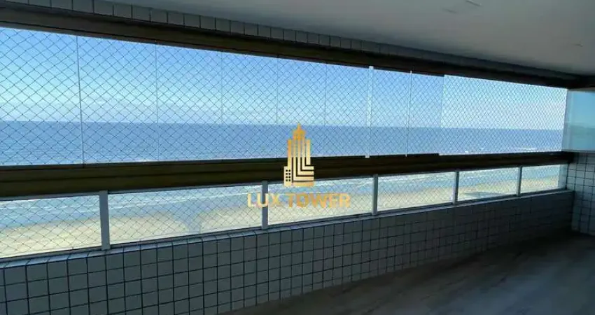 Apartamento 3 Quartos sendo 3 Suítes, Varanda Gourmet Frente Mar em Praia Grande
