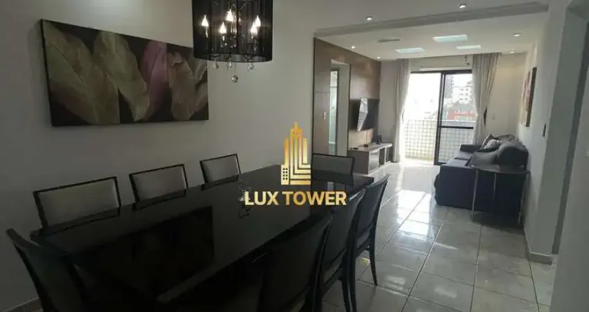 Apartamento de 108m2 c/ 3 Quartos 1 Suíte, Sacada com Vista a 180m da Praia
