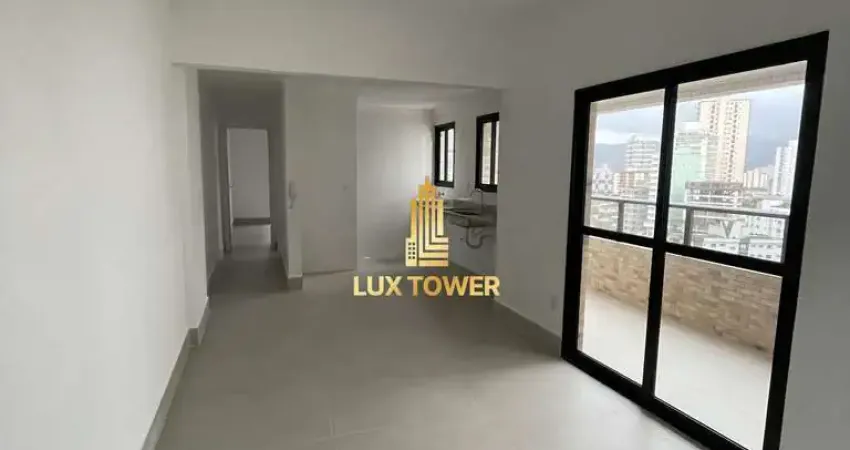 Apartamento de 57m c/ 1 Quarto 1 Suíte, Varanda Gourmet e 200m da Praia