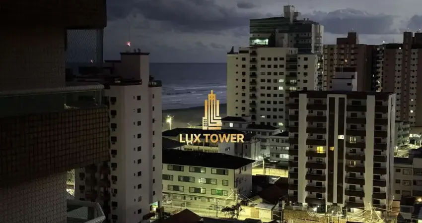 Apartamento 57m2 c/ 1 Quarto, Sacada com vista praia e Lazer