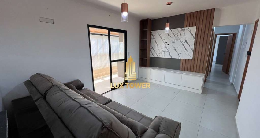 Apartamento 120m2 c/ 2 Quartos Sendo 1 Suíte e Varanda Gourmet extensiva