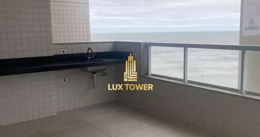 Apartamento 101m2 c/ 2 Quartos 2 Suítes e Varanda Gourmet com Vista Mar