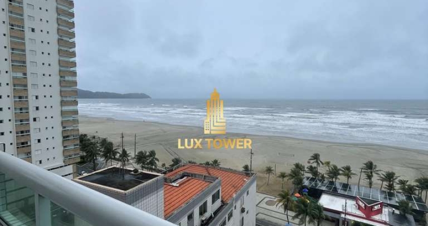 Apartamento 63m2 c/ 1 Dormitório, Sacada Gourmet com churrasqueira e vista mar
