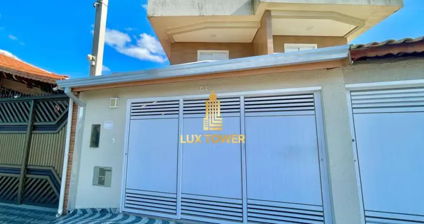 Sobrado de 90m2 c/ 2 quartos 1 banheiro e quintal c/ churrasqueira