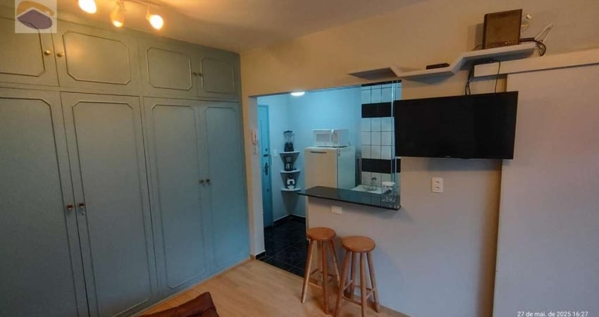 Apartamento com 1 quarto à venda na Rua Dr. Artur Porchat de Assis, 25, Boqueirão, Santos