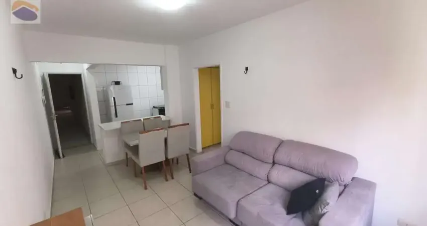 Apartamento 1 dormitório em aparecida - santos, sp mobiliado