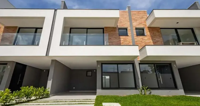 Sobrados à venda, SANTA FELICIDADE, CURITIBA - PR apenas 9 minutos do centro gastronomico do bairro